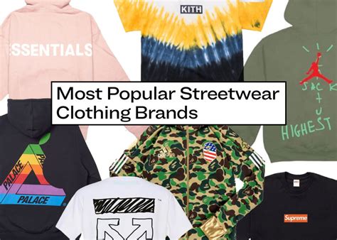 The Most Popular Streetwear Brands 